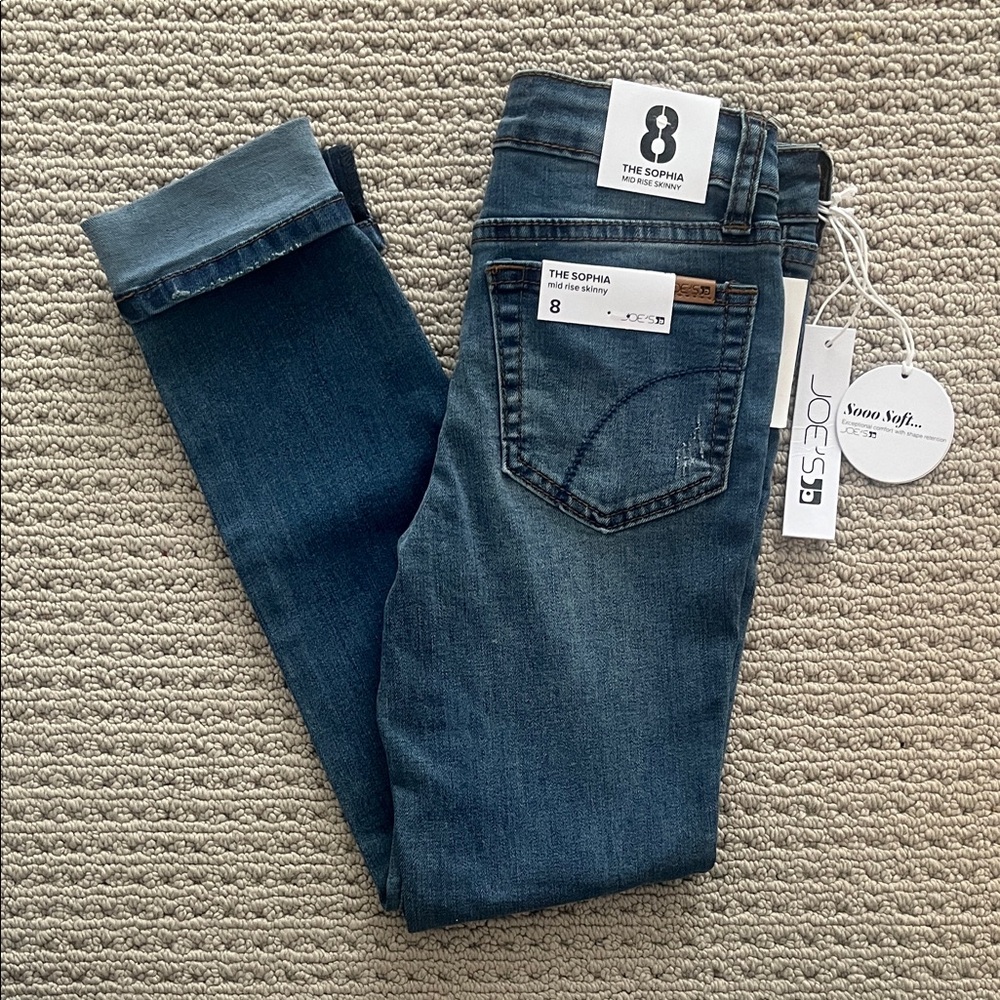 Joe's Jeans Dark Blue Skinny Jeans